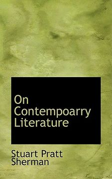 portada on contempoarry literature (en Inglés)