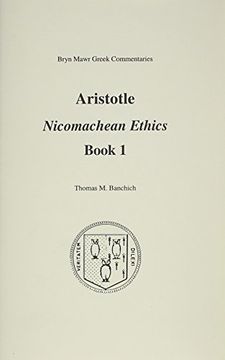 portada Nicomachean Ethics: Book 1 (Bryn Mawr Greek Commentaries)