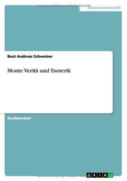 portada Monte Verità und Esoterik (German Edition)