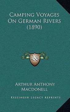 portada camping voyages on german rivers (1890) (in English)