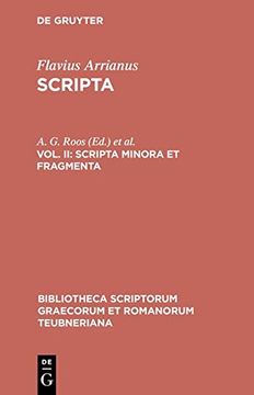 portada Arrianus CB (Bibliotheca Scriptorum Graecorum Et Romanorum Teubneriana)