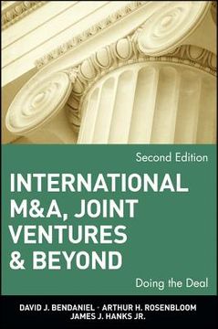 portada international m&a, joint ventures and beyond: doing the deal (en Inglés)