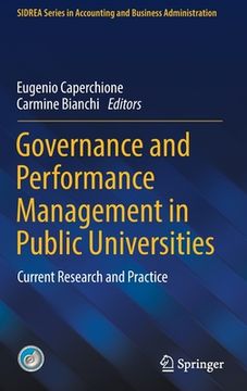 portada Governance and Performance Management in Public Universities: Current Research and Practice (en Inglés)