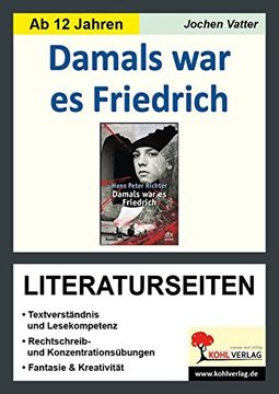 portada Damals war es Friedrich - Literaturseiten (en Alemán)