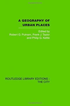 portada A Geography of Urban Places (en Inglés)