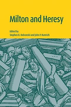 portada Milton and Heresy (en Inglés)