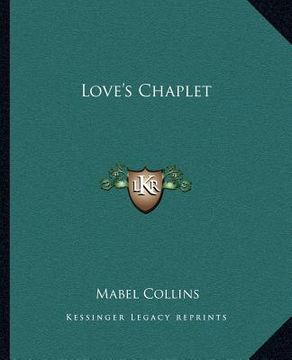 portada love's chaplet (en Inglés)