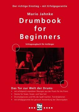 portada Drumbook for Beginners - Schlagzeugbuch für Anfänger (in German)