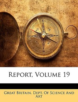 portada report, volume 19 (en Inglés)