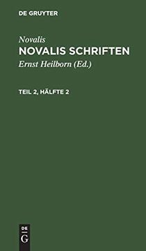 portada Novalis Schriften (in German)