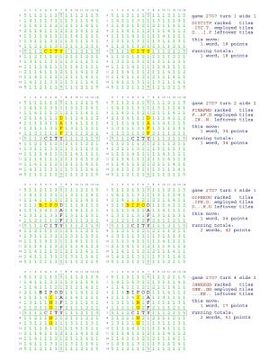 portada Fifty Scrabble Box Scores Games 2701-2750 (en Inglés)