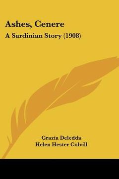 portada ashes, cenere: a sardinian story (1908)