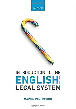 portada Introduction to the English Legal System (en Inglés)