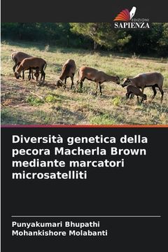 portada Diversità genetica della pecora Macherla Brown mediante marcatori microsatelliti (en Italiano)