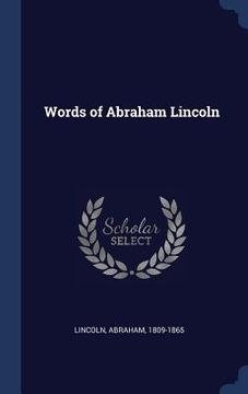 portada Words of Abraham Lincoln