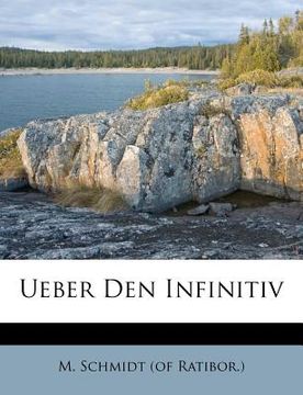 portada Ueber Den Infinitiv (en Alemán)