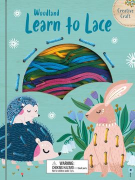 portada Woodland Learn to Lace (en Inglés)