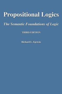 portada propositional logics third edition (en Inglés)