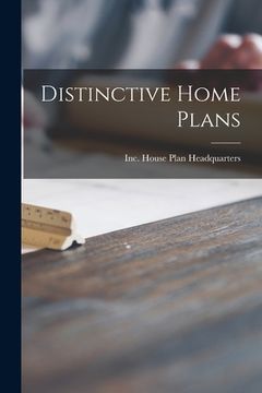 portada Distinctive Home Plans (en Inglés)