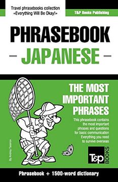 portada English-Japanese Phrasebook and 1500-Word Dictionary (American English Collection) (en Inglés)