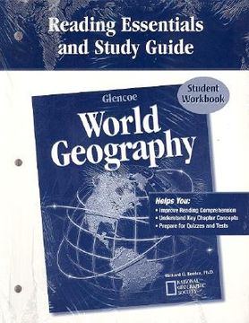 portada glencoe world geography reading essentials and study guide student workbook (in English)