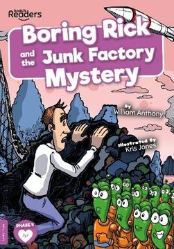 portada Boring Rick and the Junk Factory Mystery (Booklife Readers)