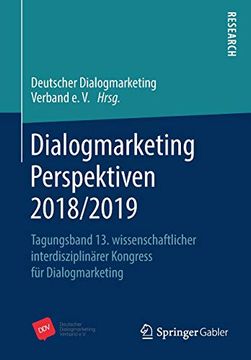 portada Dialogmarketing Perspektiven 2018 (in German)