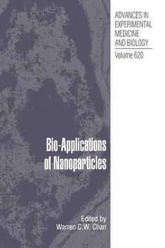 portada bio-applications of nanoparticles (en Inglés)