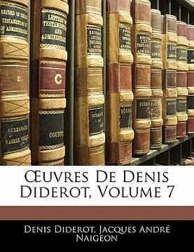 portada OEuvres De Denis Diderot, Volume 7 (en Francés)