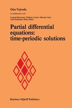 portada Partial Differential Equations: Time-Periodic Solutions (en Inglés)