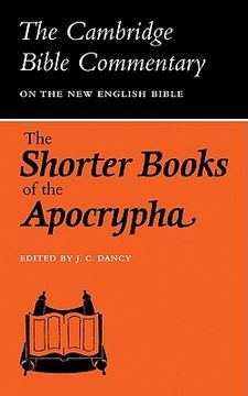 portada Cambridge Bible Commentaries: Apocrypha 5 Volume Set: The Shorter Books of the Apocrypha (Cambridge Bible Commentaries on the Apocrypha) (en Inglés)