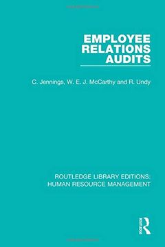 portada Employee Relations Audits (Routledge Library Editions: Human Resource Management) (en Inglés)