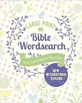 portada Large Print Bible Wordsearch: New Testament Puzzles (Themed Puzzles) 