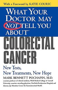 portada colorectal cancer: new tests, new treatments, new hope (en Inglés)