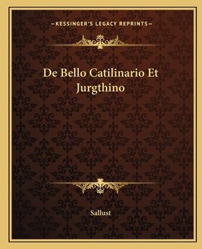 portada De Bello Catilinario Et Jurgthino (en Latin)