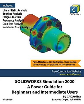 portada Solidworks Simulation 2020: A Power Guide for Beginners and Intermediate Users 