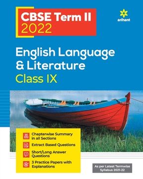 portada CBSE Term II English Language & Literature 9th (en Inglés)