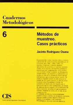 portada Métodos de Muestreo. Casos Prácticos (in Spanish)