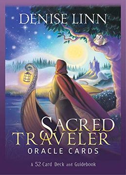 portada Sacred Traveler Oracle Cards: A 52-Card Deck and Guid (en Inglés)