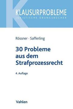 portada 30 Probleme aus dem Strafprozessrecht (en Alemán)