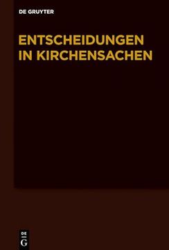 portada Entscheidungen in Kirchensachen Seit 1946 / 1. 7. 2016-31. 12. 2016-