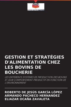 portada Gestion Et Stratégies d'Alimentation Chez Les Bovins de Boucherie (in French)