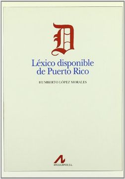 portada Léxico Disponible de Puerto Rico