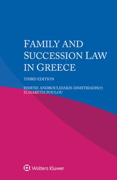 portada Family and Succession Law in Greece (en Inglés)