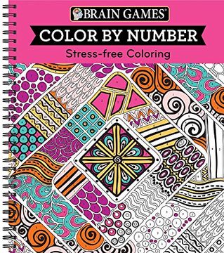 portada Color by Number: Stress-Free Coloring (en Inglés)
