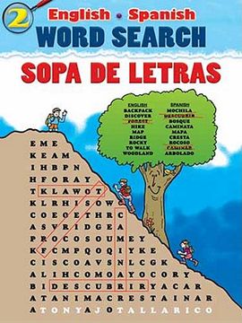 portada English-Spanish Word Search Sopa de Letras #2 (Dover Children'S Language Activity Books) (in English)