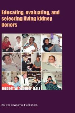 portada educating, evaluating, and selecting living kidney donors