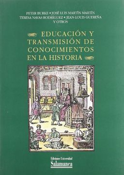 portada Educación y transmisión de conocimientos en la historia (Estudios históricos y geográficos)