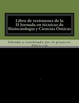 portada Libro de resúmenes de la II Jornada en técnicas de Biotecnología y Ciencias Ómicas