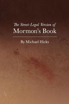 portada the street-legal version of mormon's book (en Inglés)